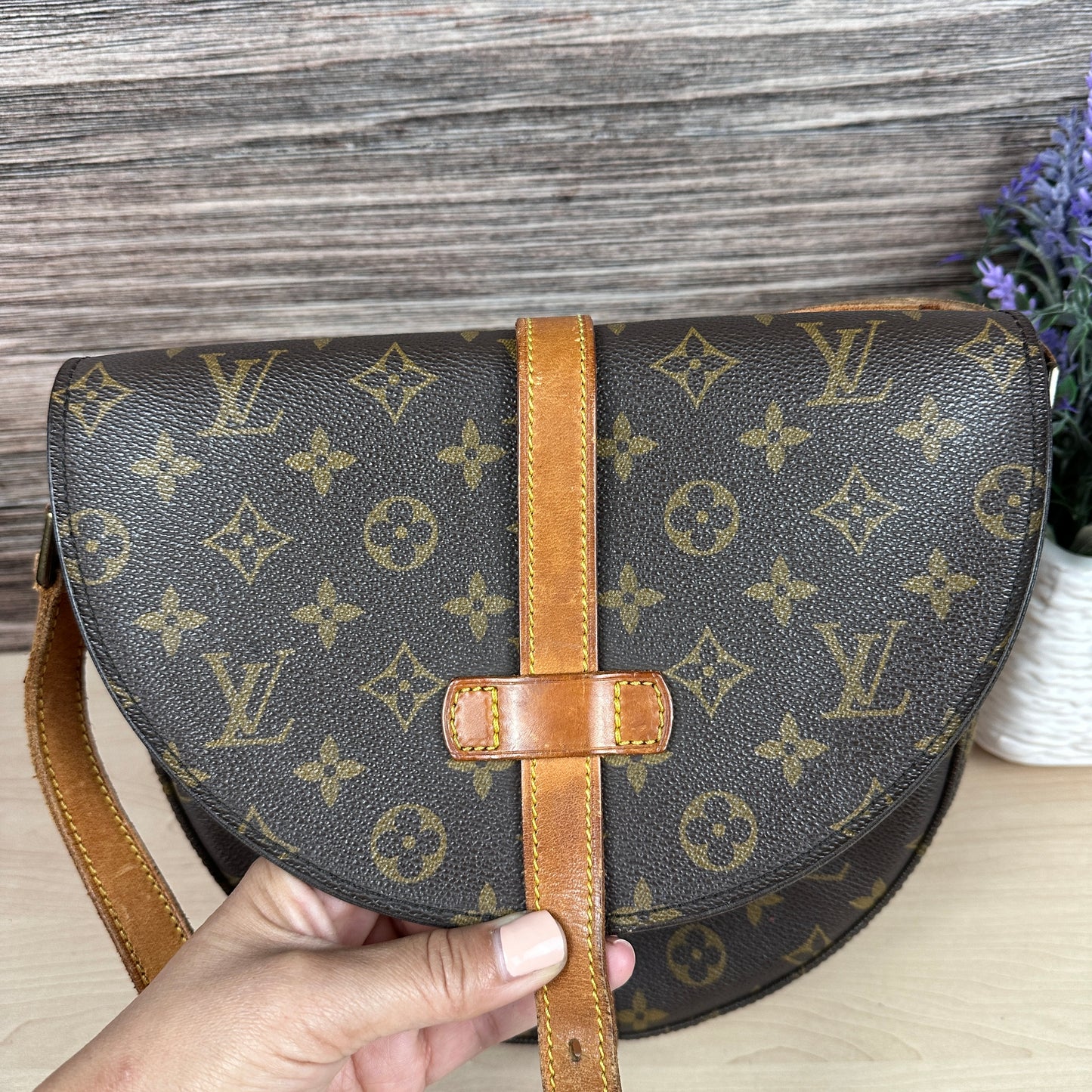 Louis Vuitton Chantilly GM Crossbody Bag