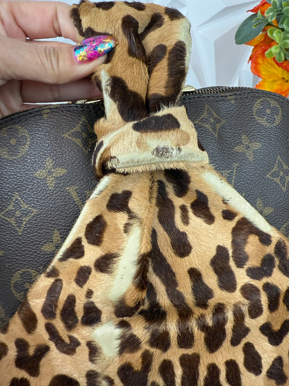 Louis Vuitton Rare Limited Edition Azzedine Alaia Monogram Leopard Alma Bag