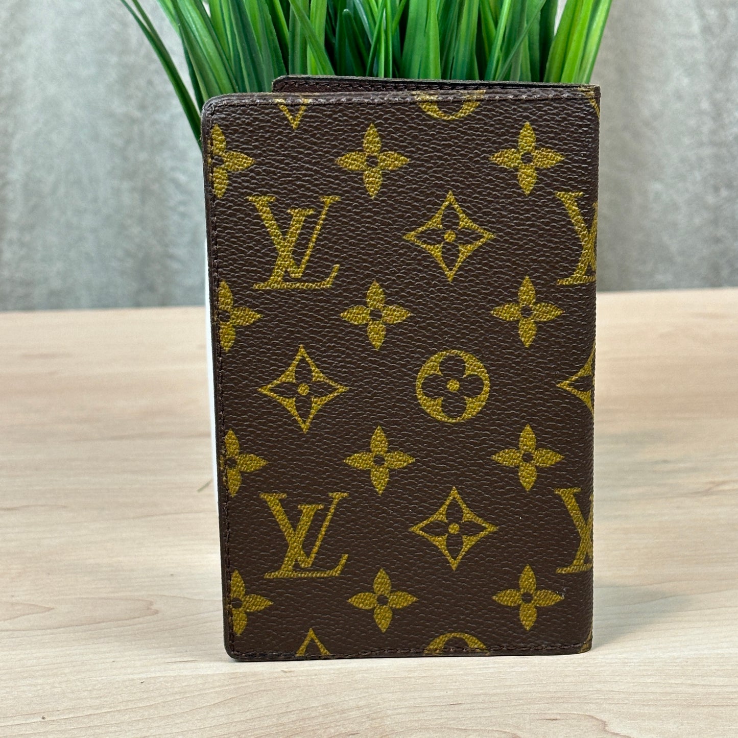 Louis Vuitton Rare Vintage Monogram Passport Holder