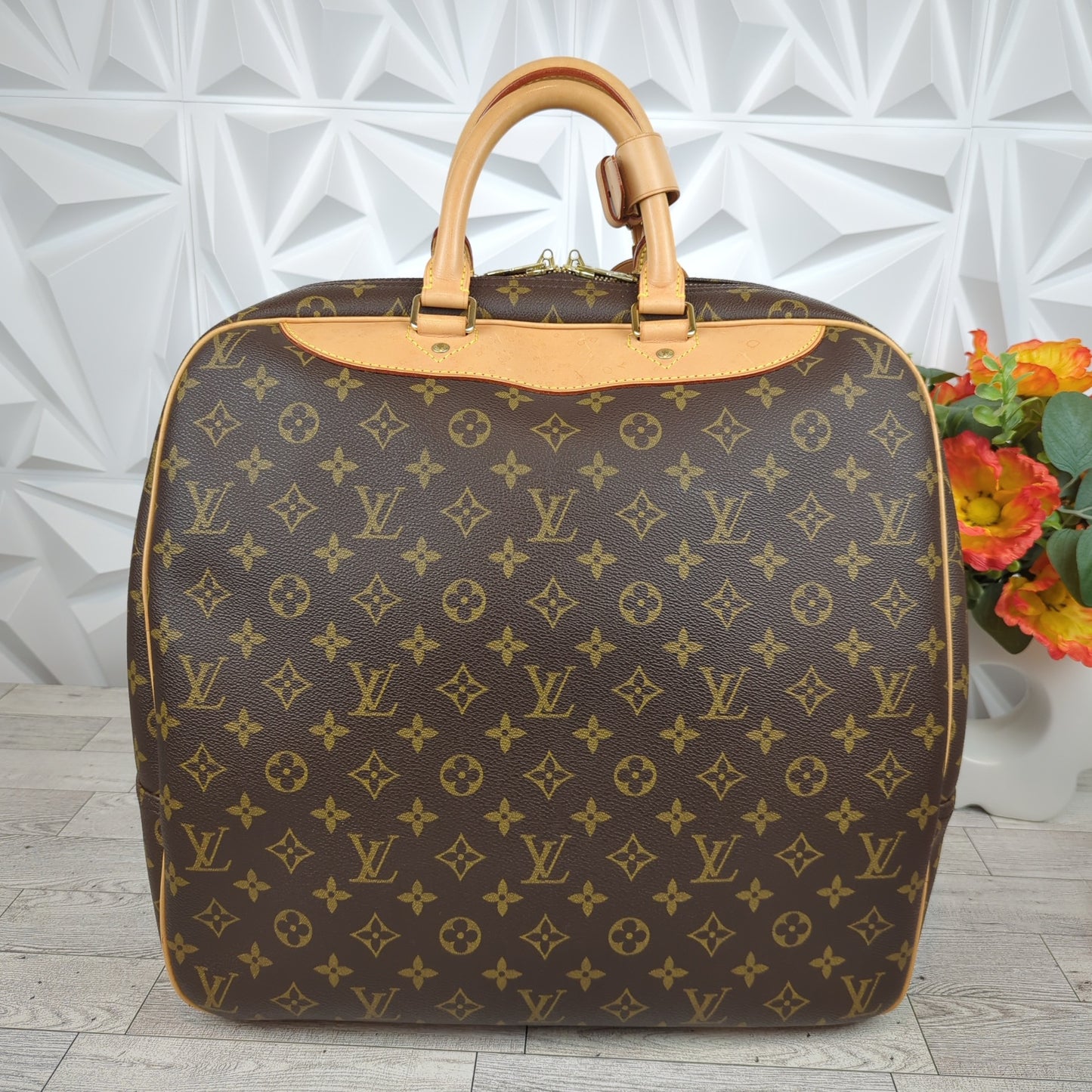 Louis Vuitton Monogram Canvas Evasion Travel Bag