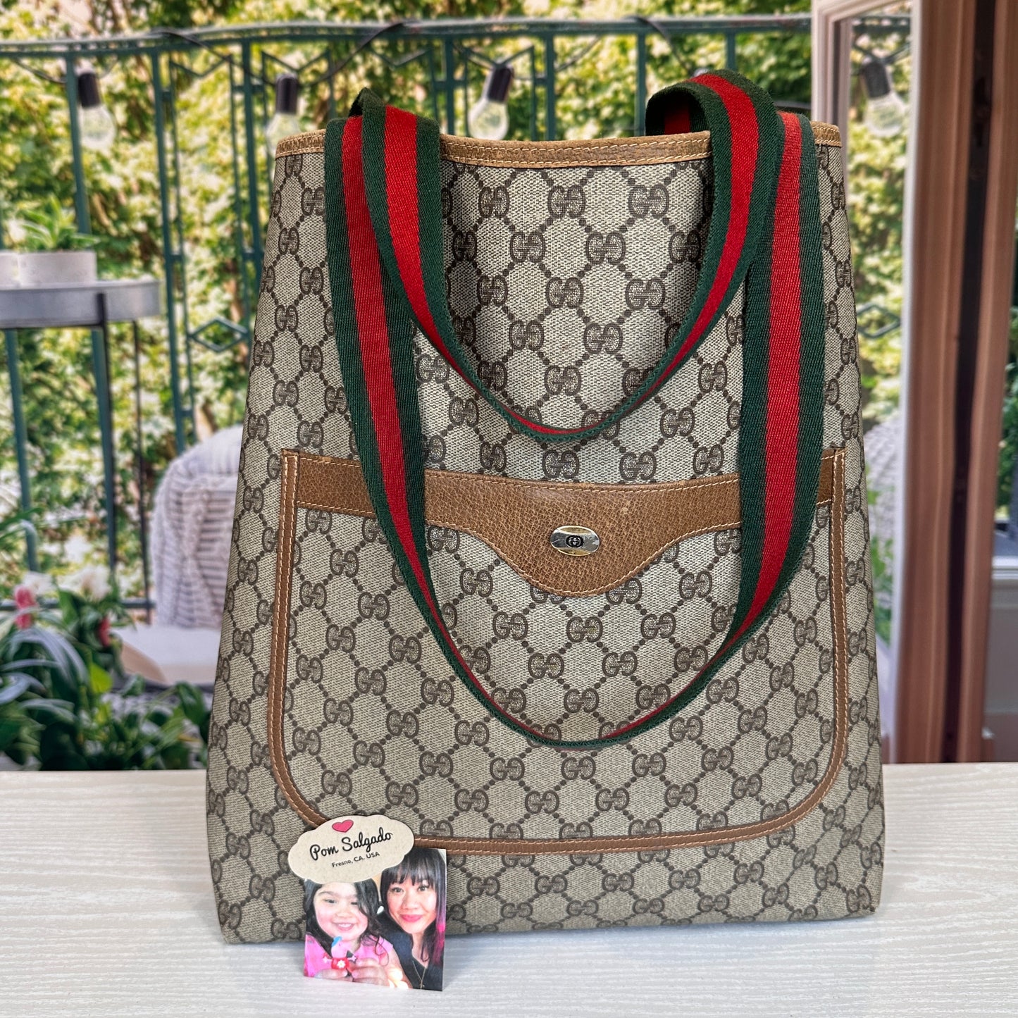 Gucci Vintage GG Supreme Tote