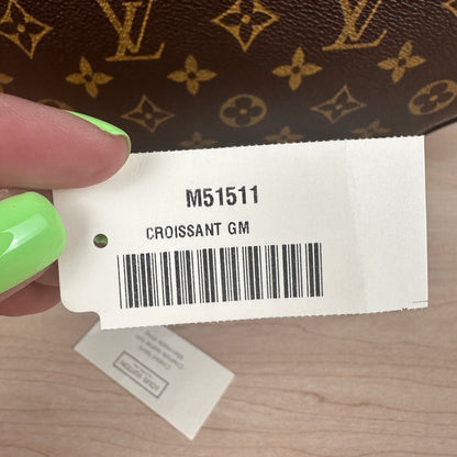 Louis Vuitton Monogram Croissant GM Bag