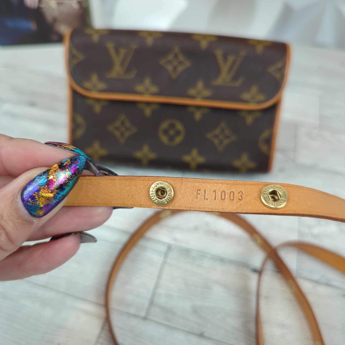 Louis Vuitton Pochette Florentine Monogram