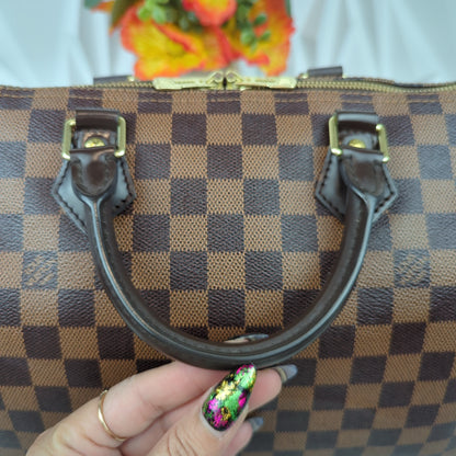 Louis Vuitton Damier Ebene Speedy Bandouliere 30