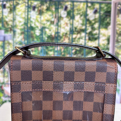 Louis Vuitton Damier Ebene Portobello Travel Shoulder Bag