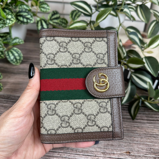 Gucci Ophidia Web Passport Wallet