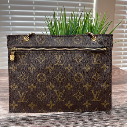 Louis Vuitton Randonnee Pouch Converted to Crossbody Clutch