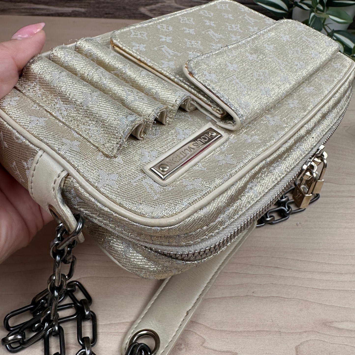 Louis Vuitton Shine McKenna Shoulder Bag