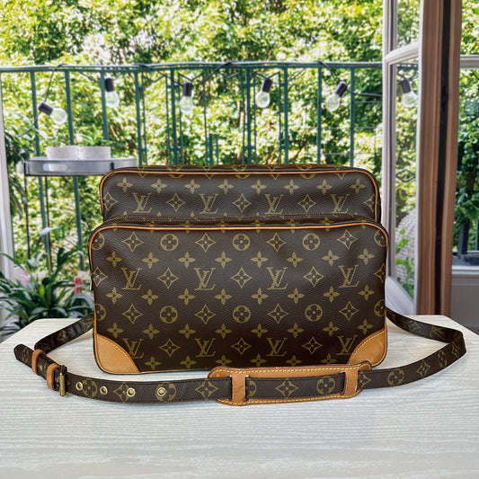 Louis Vuitton Nile GM Crossbody Bag Monogram Canvas