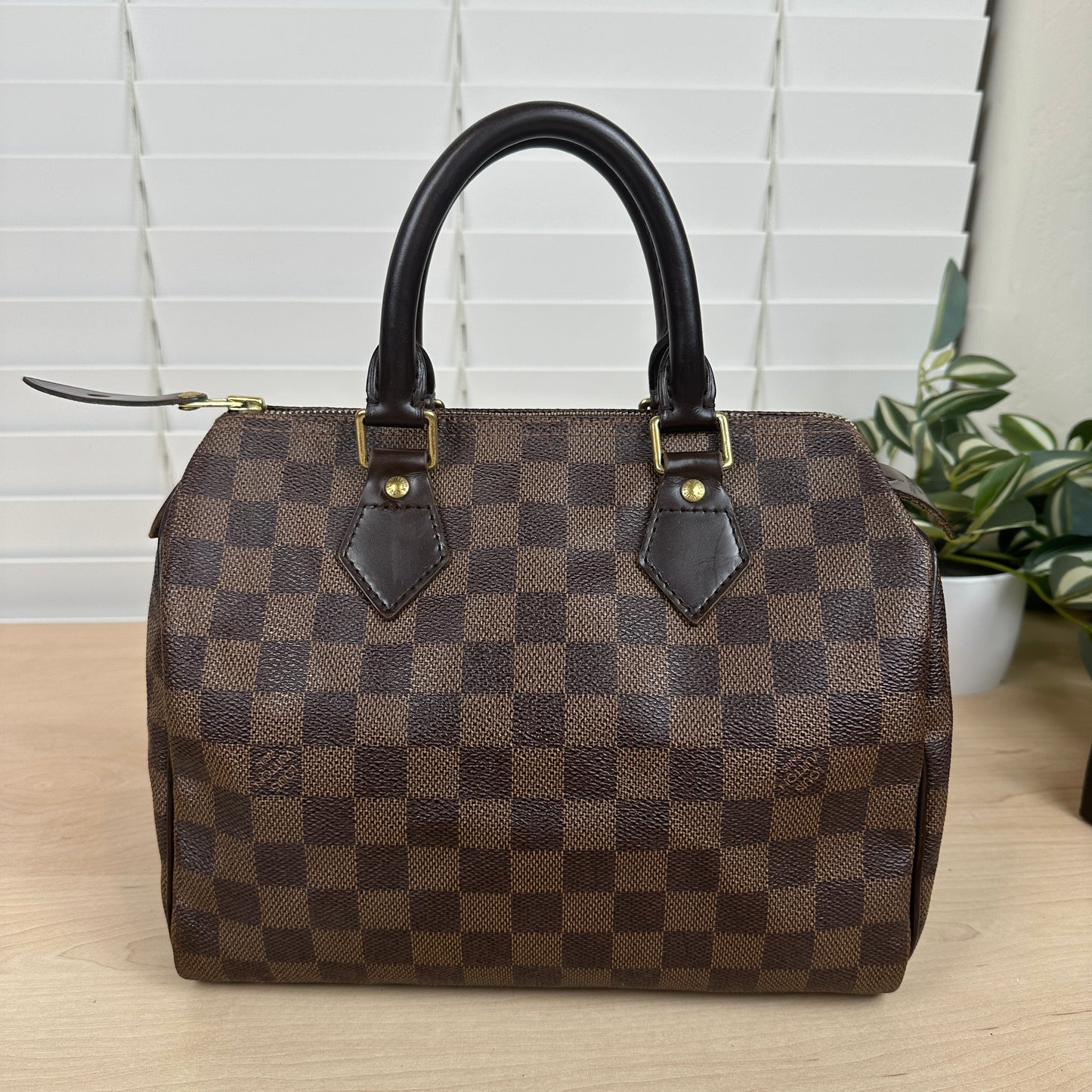 Louis Vuitton Speedy 25 Damier Ebene