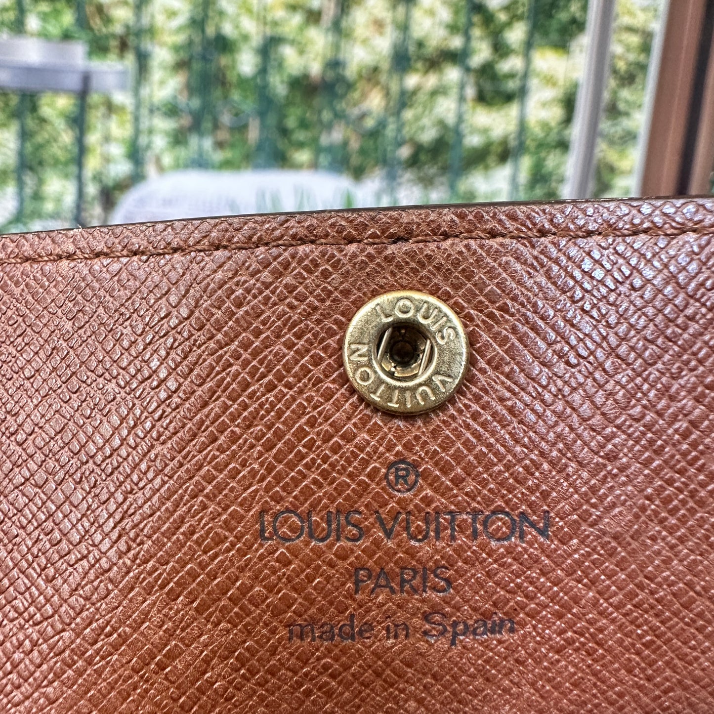 Louis Vuitton Monogram Compact Snap Wallet