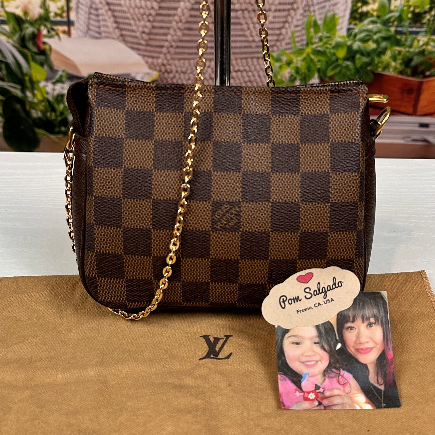 Louis Vuitton Damier Ebene Trousse Pochette