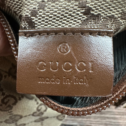 Gucci GG Canvas Belt Bag Brown