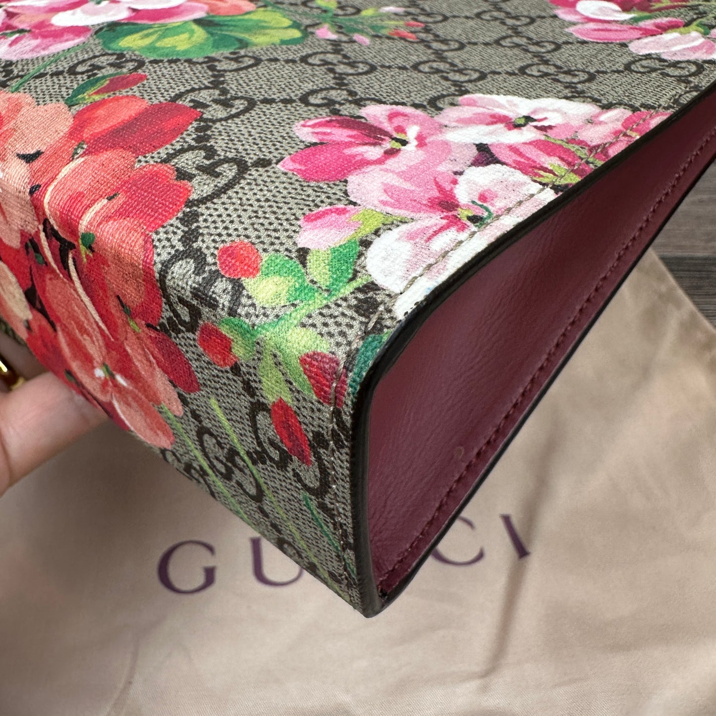 Gucci Blooms Large Cosmetic Case Antique Rose