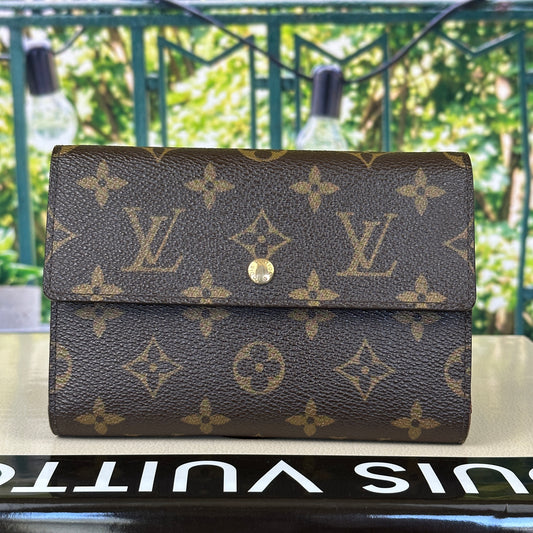 Louis Vuitton Monogram Porte Tresor Etui Papiers Wallet