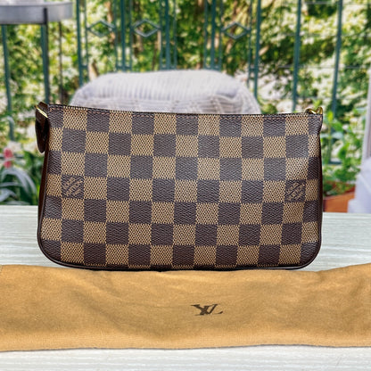 Louis Vuitton Damier Ebene Navona Pochette Accessories