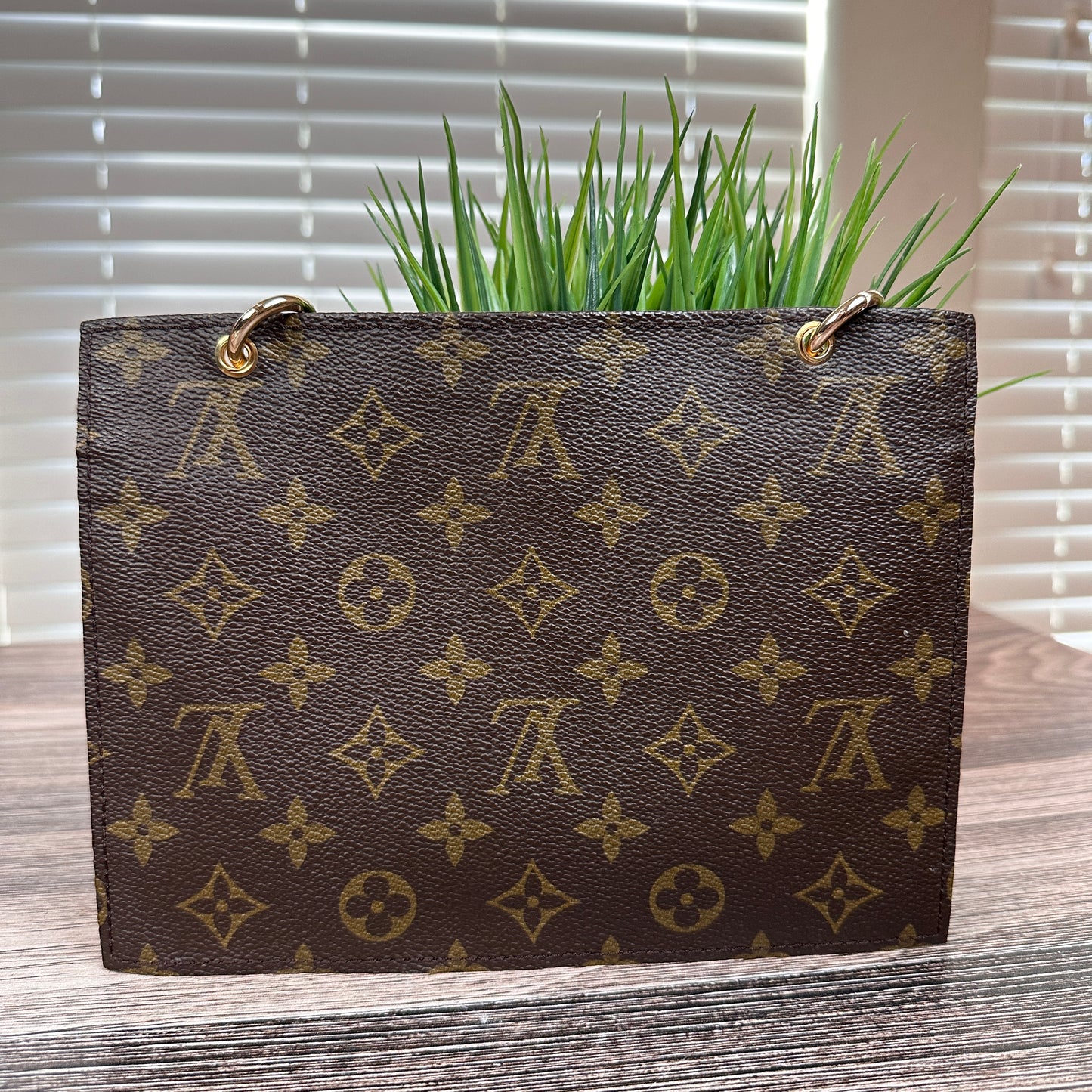 Louis Vuitton Randonnee Pouch Converted to Crossbody Clutch