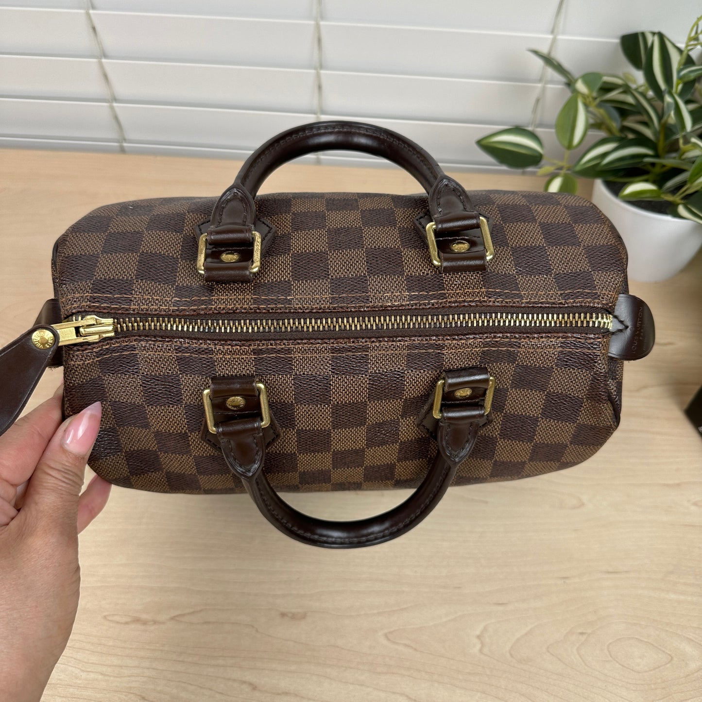 Louis Vuitton Speedy 25 Damier Ebene