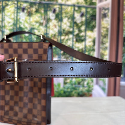 Louis Vuitton Damier Ebene Portobello Travel Shoulder Bag