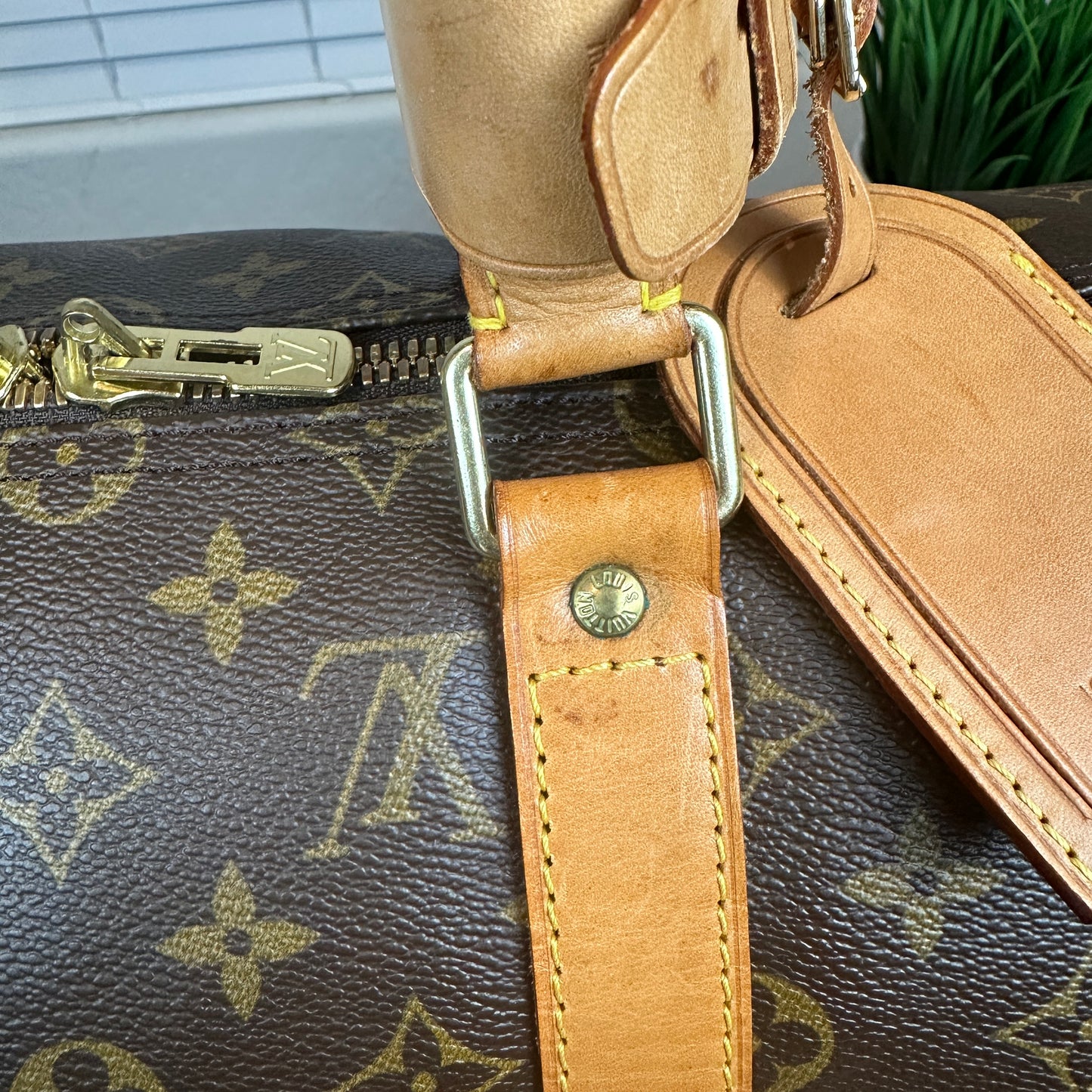 Louis Vuitton Monogram Keepall 50 Bandouliere