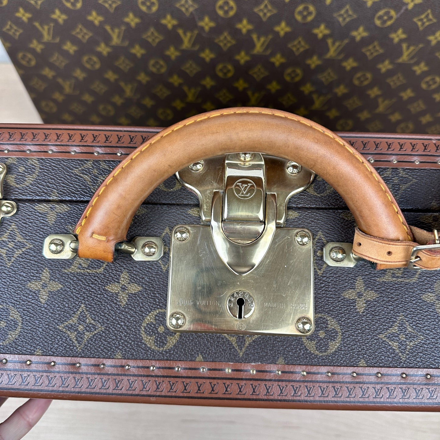 Louis Vuitton Alzer 40 Hard Side Trunk