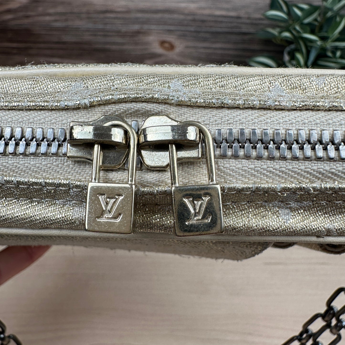 Louis Vuitton Shine McKenna Shoulder Bag