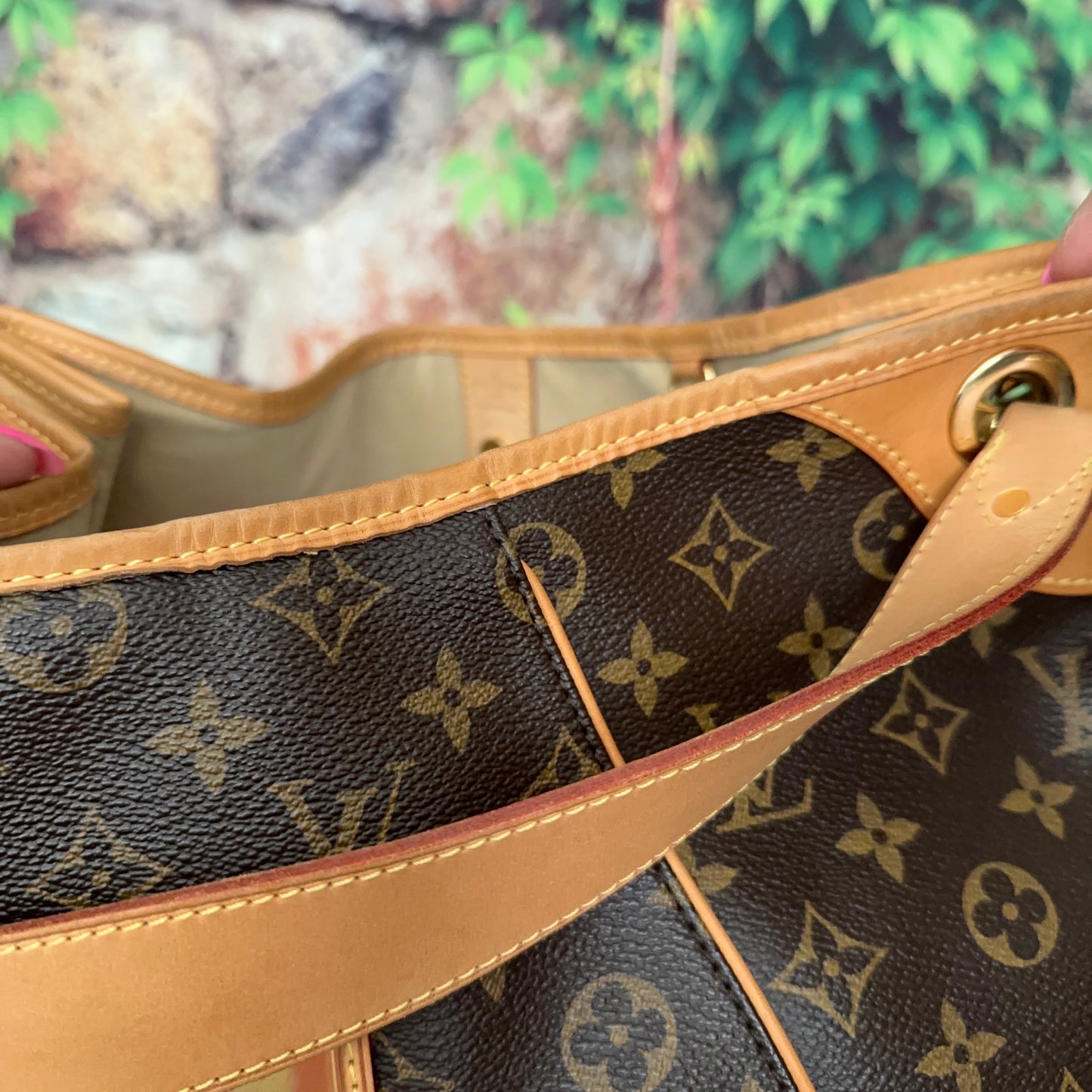 Louis Vuitton Monogram Canvas Galliera GM