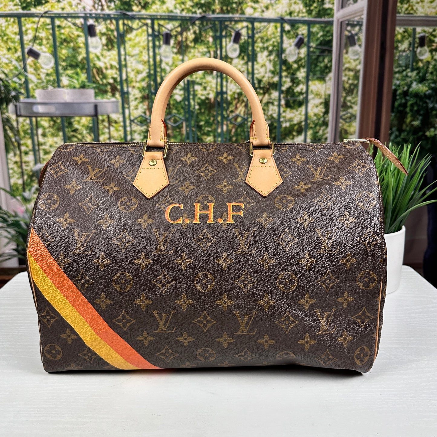 Louis Vuitton Heritage Monogram Speedy 35