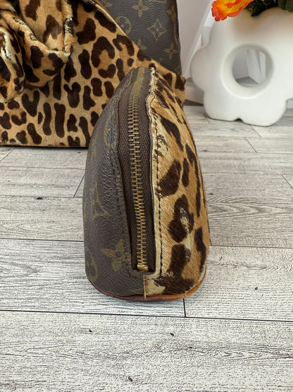 Louis Vuitton Rare Limited Edition Azzedine Alaia Monogram Leopard Alma Bag