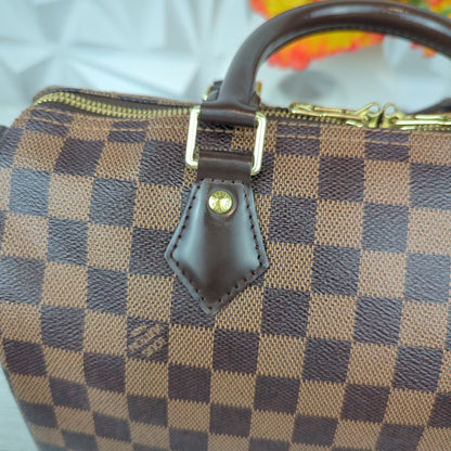 Louis Vuitton Damier Ebene Speedy Bandouliere 30