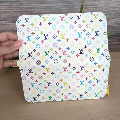 Louis Vuitton Insolite Wallet White Multicolor Citron