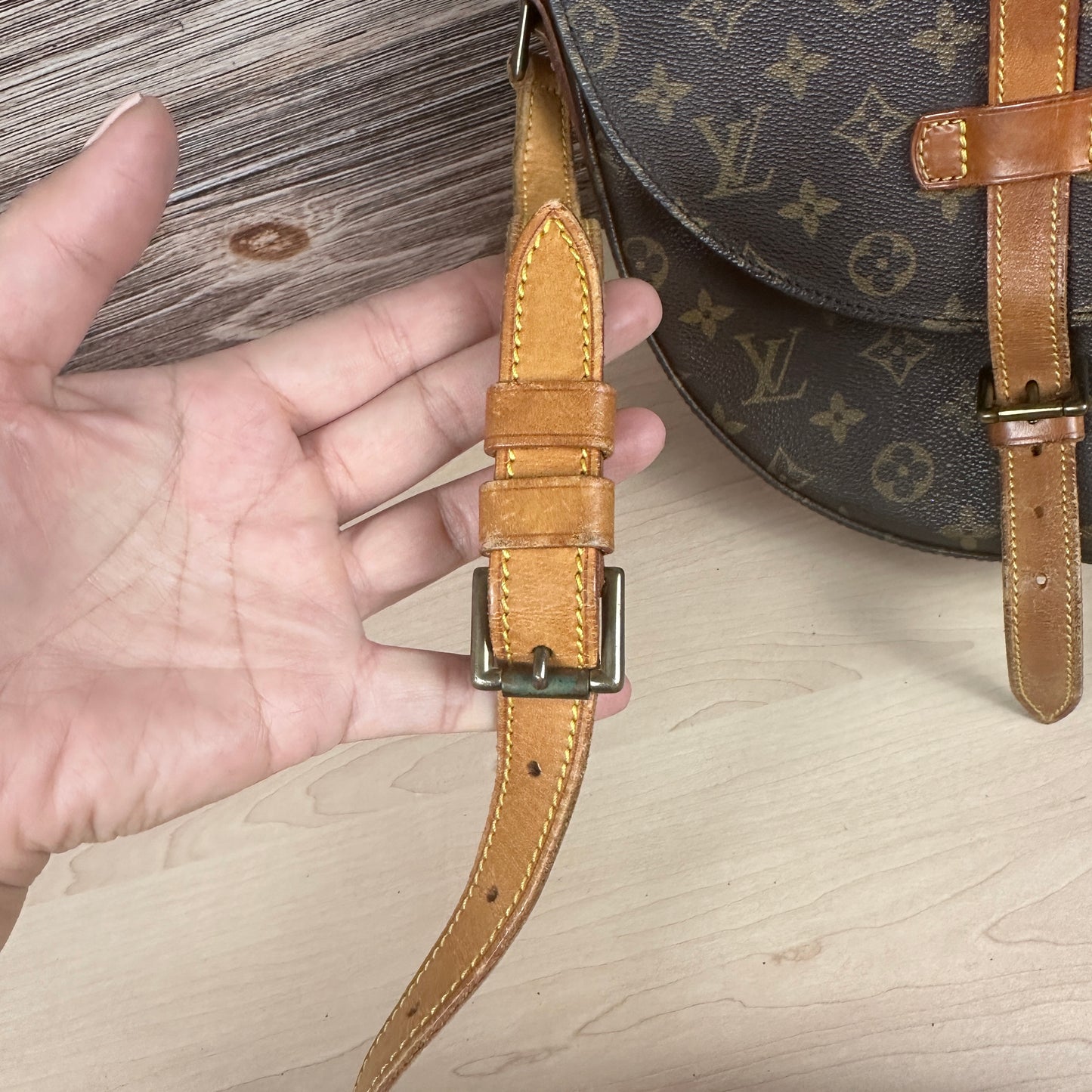 Louis Vuitton Chantilly GM Crossbody Bag