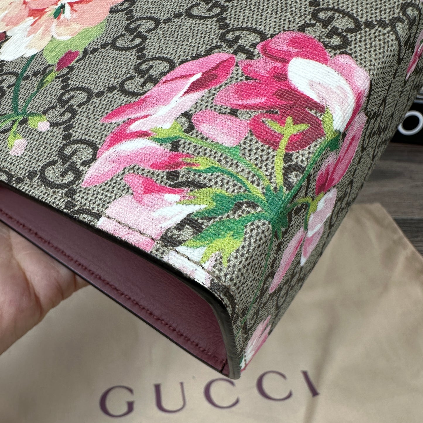 Gucci Blooms Large Cosmetic Case Antique Rose