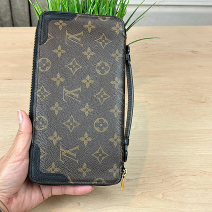 Louis Vuitton Monogram Daily Organizer Wallet Noir