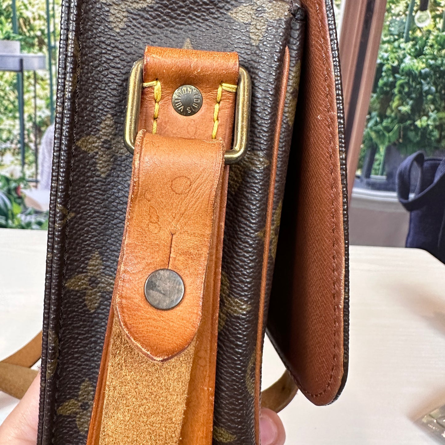 Louis Vuitton Cartouchiere MM Crossbody Bag