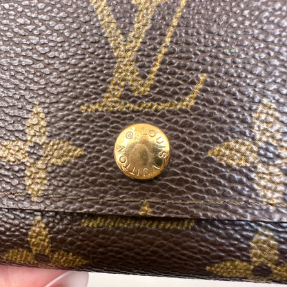 Louis Vuitton Monogram Compact Snap Wallet