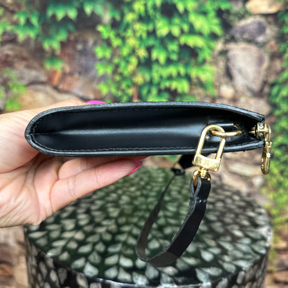 Louis Vuitton Black Epi Pochette Accessories