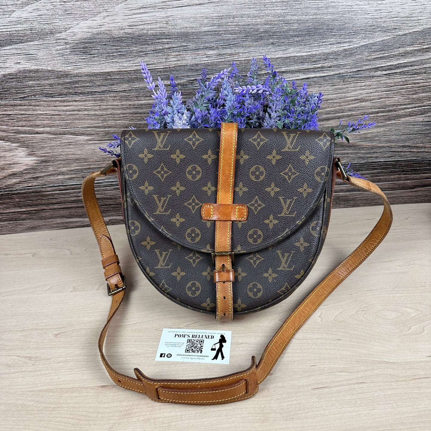 Louis Vuitton Chantilly GM Crossbody Bag