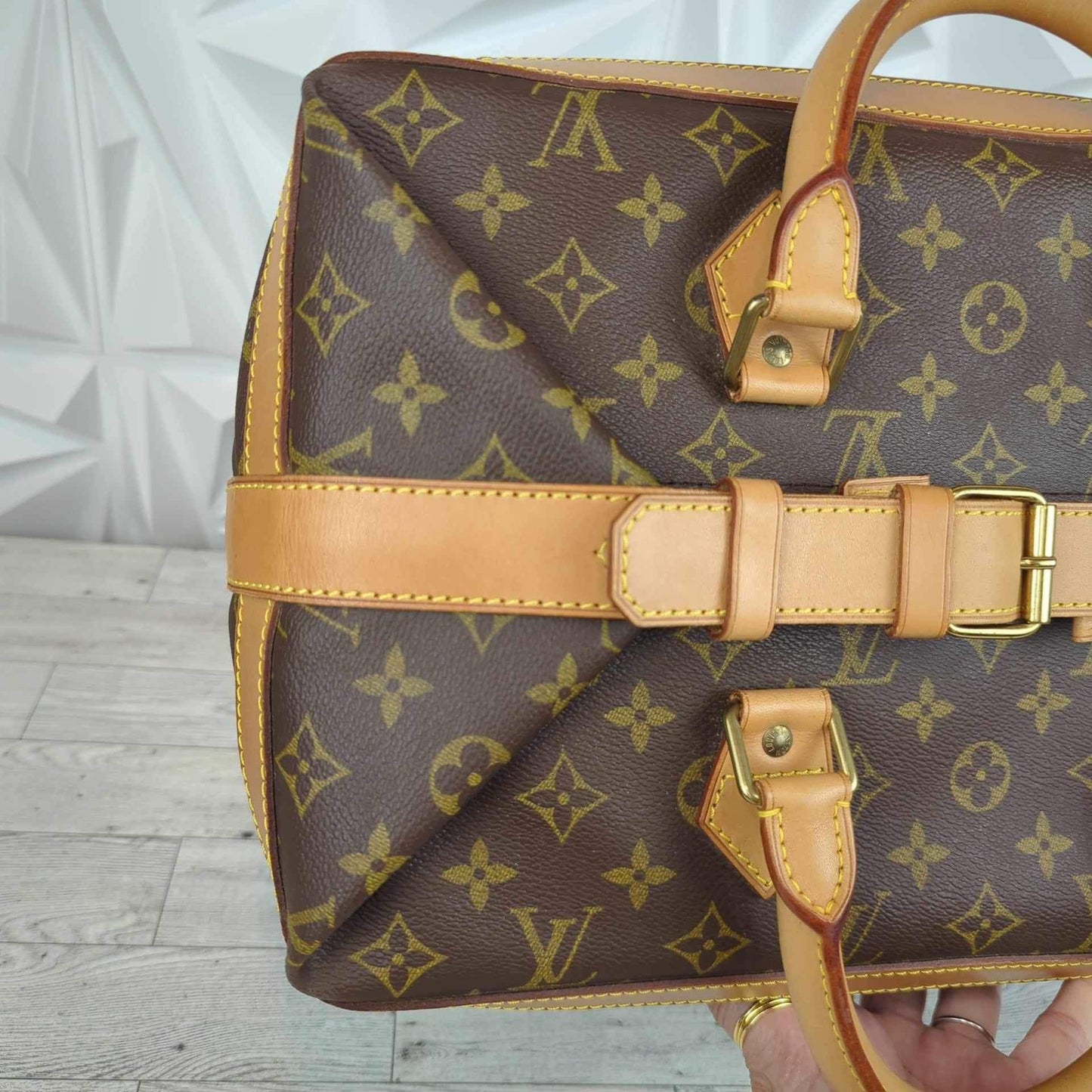 Louis Vuitton Monogram Canvas Cruiser 40 Travel Bag