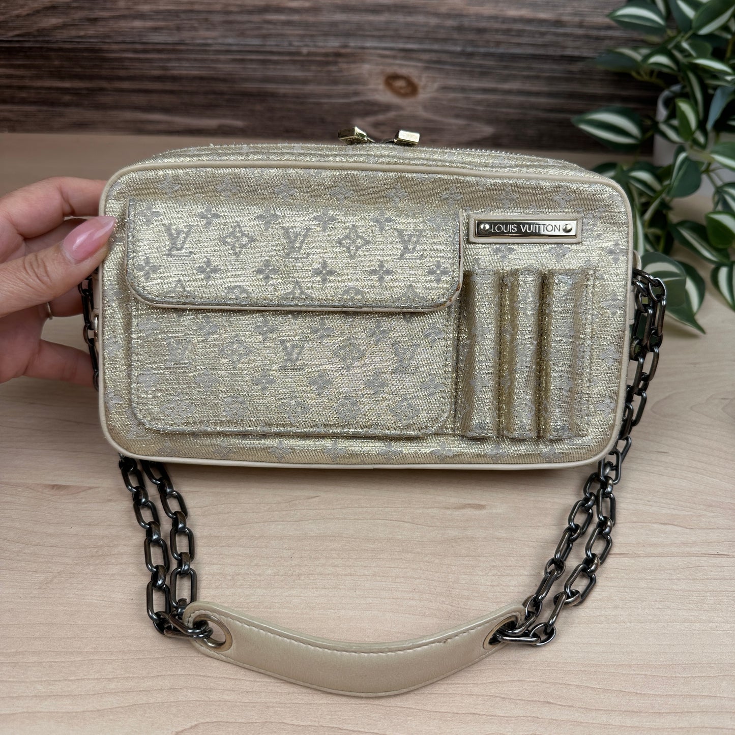 Louis Vuitton Shine McKenna Shoulder Bag