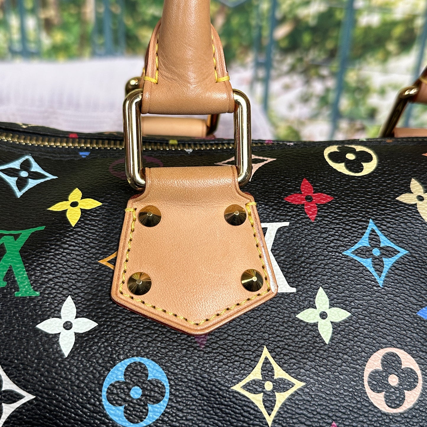 Louis Vuitton Limited Edition Murakami Black Multicolor Speedy 30