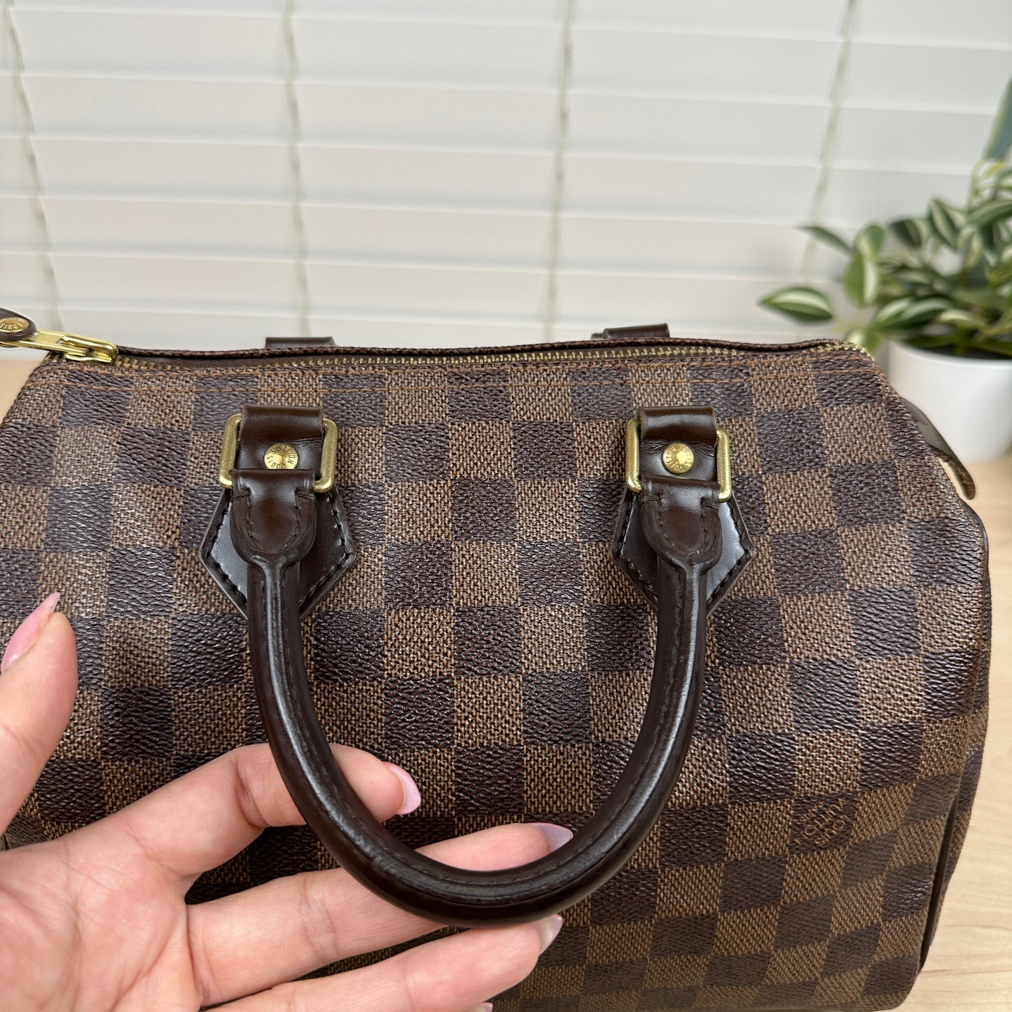 Louis Vuitton Speedy 25 Damier Ebene