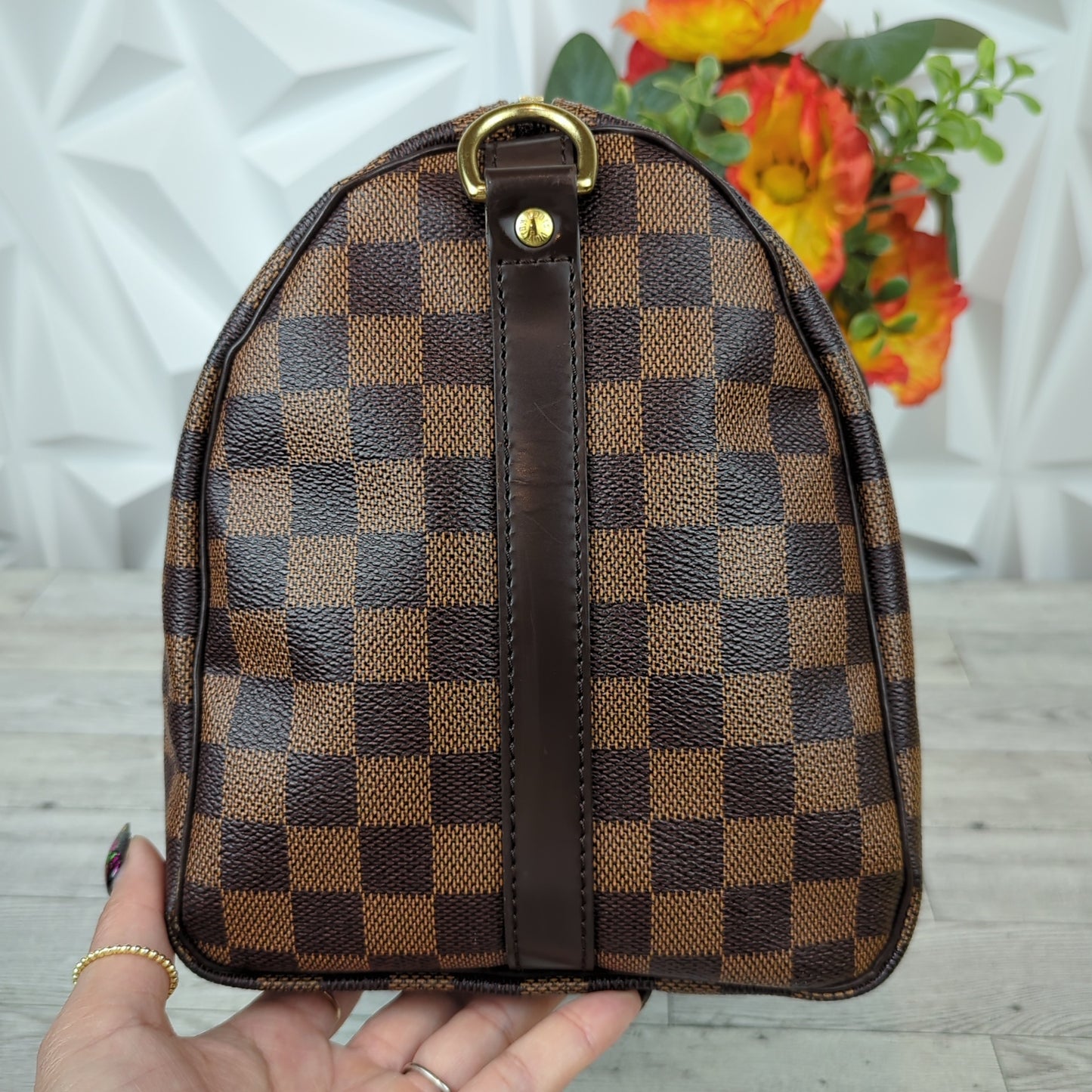 Louis Vuitton Damier Ebene Speedy Bandouliere 30