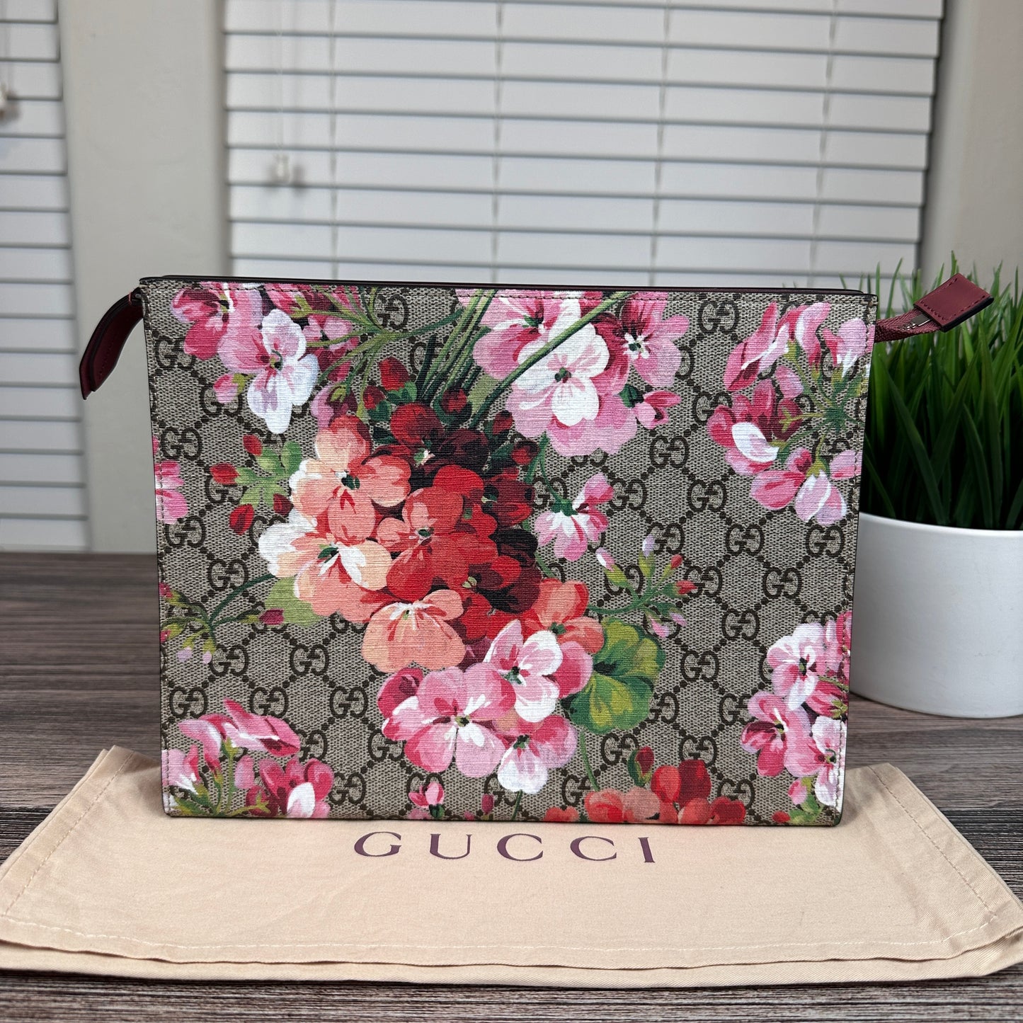 Gucci Blooms Large Cosmetic Case Antique Rose