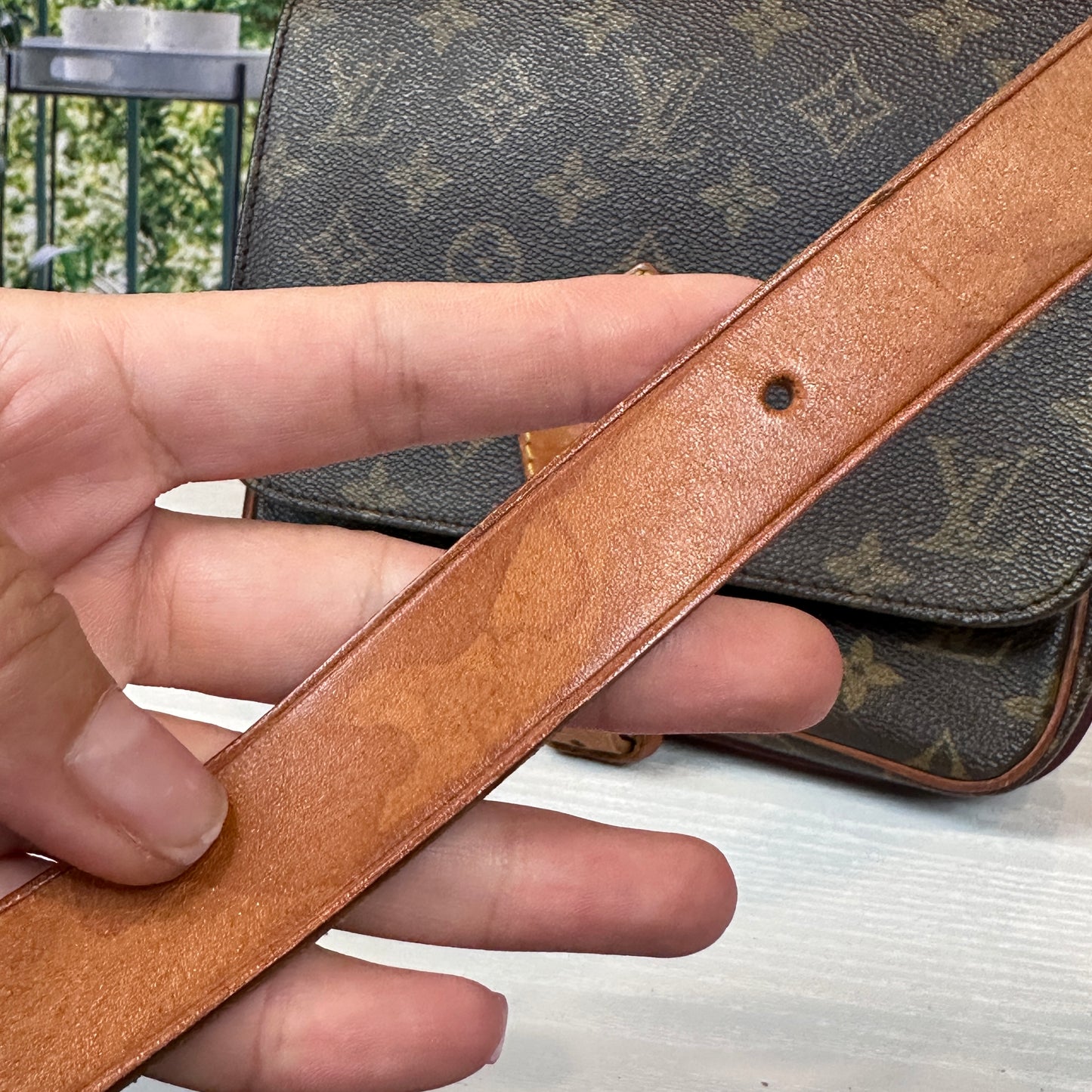 Louis Vuitton Cartouchiere MM Crossbody Bag