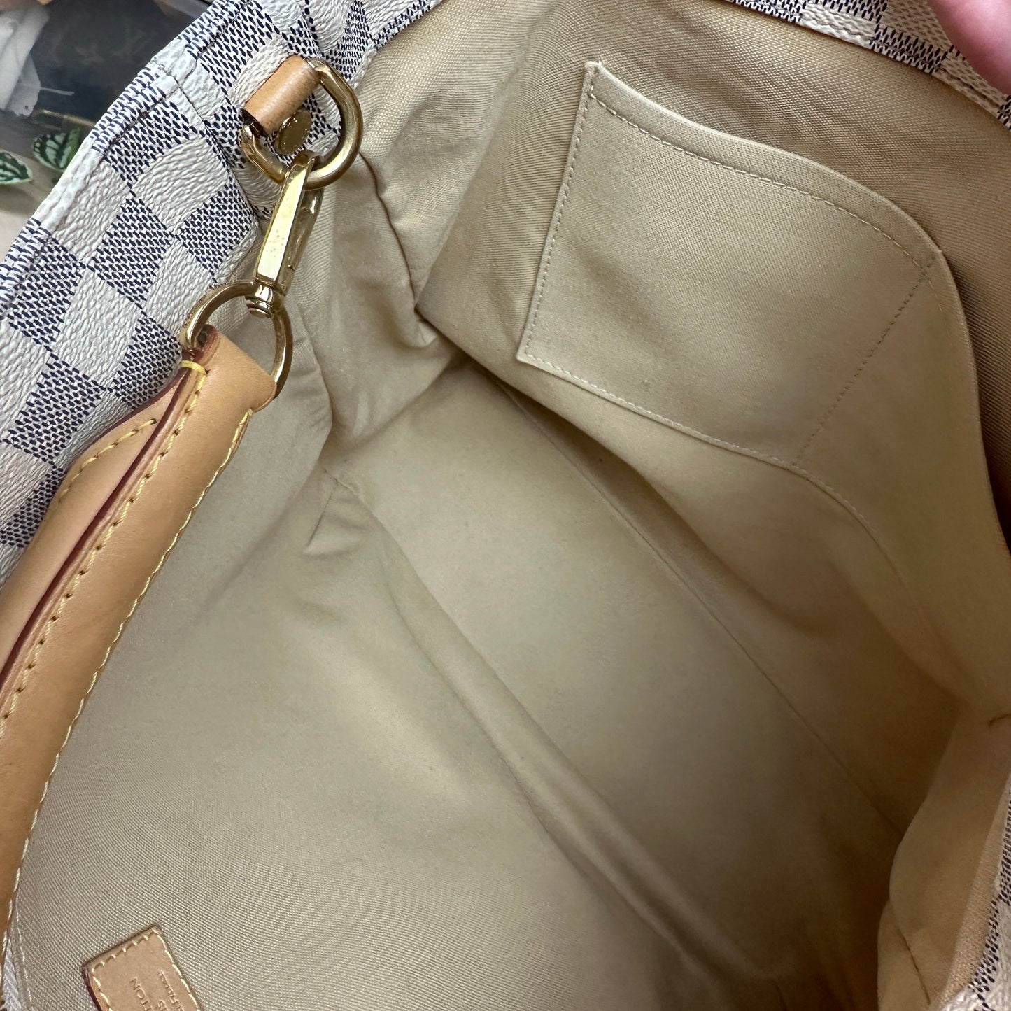 Louis Vuitton Damier Azur Soffi 2-Way Hobo Bag