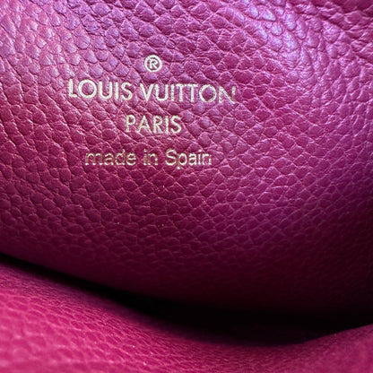 Louis Vuitton Curieuse Wallet Aurore Empreinte Leather