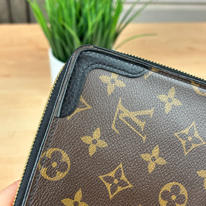 Louis Vuitton Monogram Daily Organizer Wallet Noir