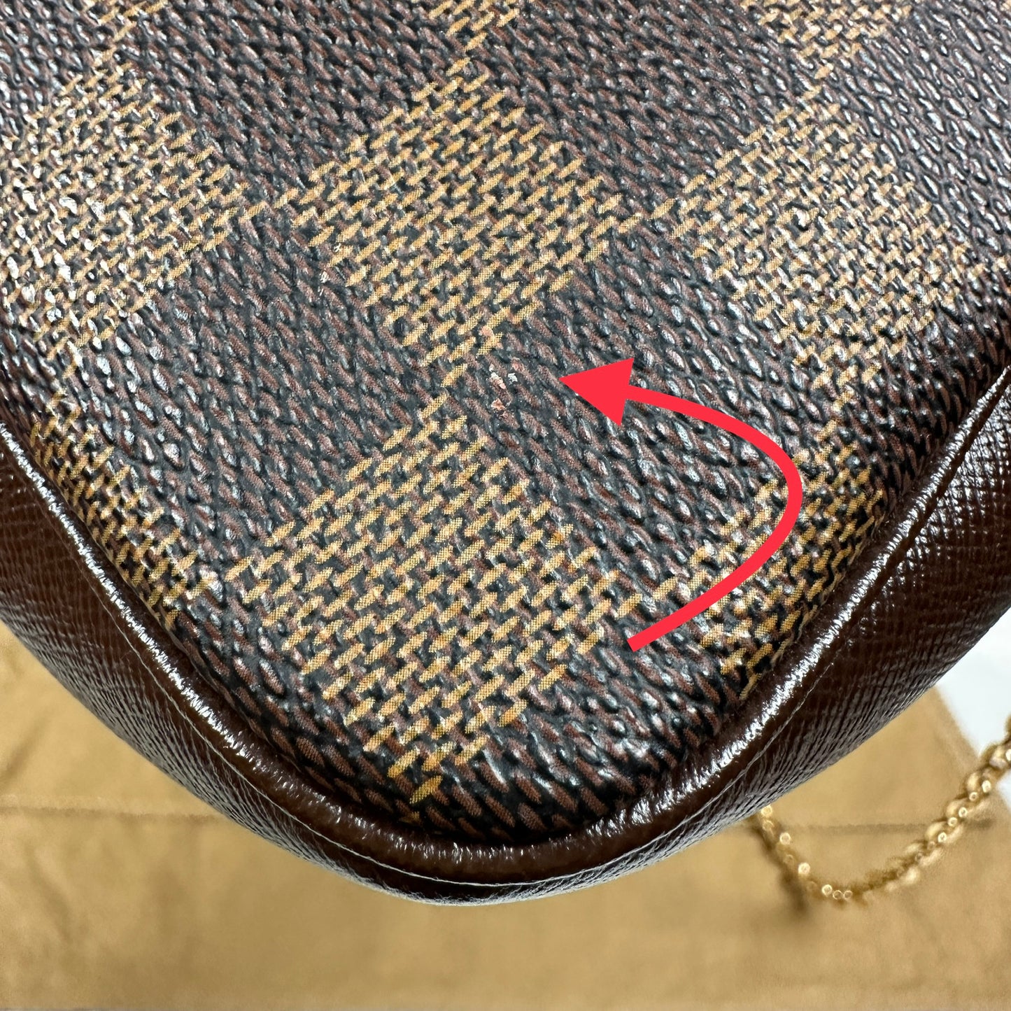 Louis Vuitton Damier Ebene Trousse Pochette