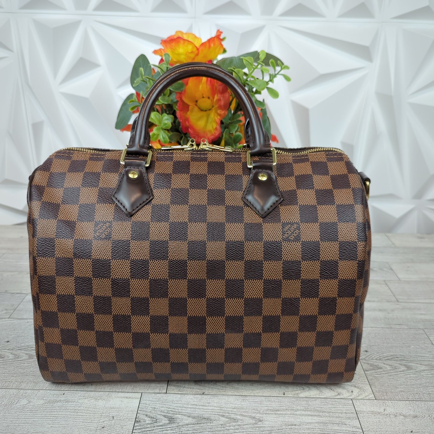 Louis Vuitton Damier Ebene Speedy Bandouliere 30